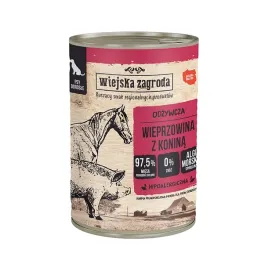 wiejska-zagroda-karma-mokra-dla-psa-wieprzowina-z-konina-dorosly-400g