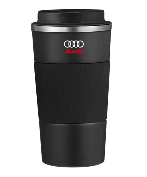 AUDI KUBEK TERMICZNY DO KAWY HERBATY TERMOS 510ML CZARNY S LINE