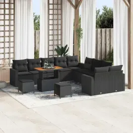 zestaw-sof-na-ogrod-13-pcs-czarny-polirattan