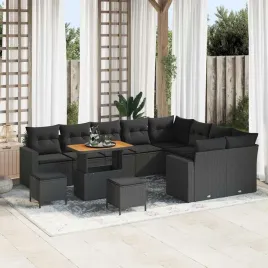 zestaw-sof-na-ogrod-12-pcs-czarny-polirattan