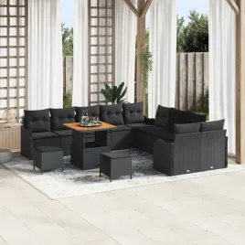 zestaw-sof-na-ogrod-13-pcs-czarny-polirattan