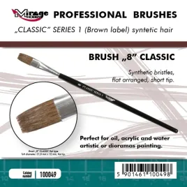 pedzelek-mirage-hobby-100049-plaski-high-quality-classic-seria-1-rozmiar-8