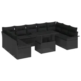 zestaw-sof-na-ogrod-10-pcs-czarny-100-x-55-x-73-cm-polirattan