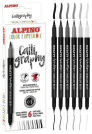 flamastry-dwustronne-brush-i-cienkopisy-do-kaligrafii-alpino-czarne-szare