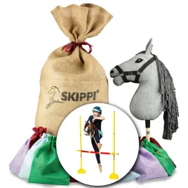 worek-prezentowy-hobby-horse-skippi-z-koniem-szarym-i-przeszkoda