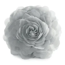 poszewka-na-poduszke-okragla-40-cm-srebrna-roza-3d-flores