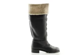 buty-damskie-joop-kozaki-skorzane-wysokie-czarne