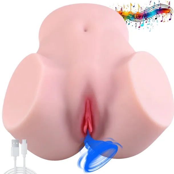 Sztuczna Pochwa Masturbator Mechanicznie Ssa I Uciska Penisa Wibrująca 4Kg