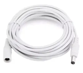 bialy-przedluzacz-5m-zasilania-kabel-zasilajacy-do-kamer-dc-55mm