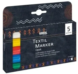 pisaki-do-ciemnych-jasnych-tkanin-zestaw-markerow-kreul-textil-medium-5-kol