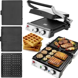 grill-elektryczny-ecg-kg-2033-opiekacz-panini-gofry-bbq-3w1-2000w