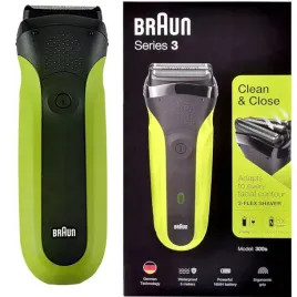 golarka-meska-braun-300s-czarno-zielona