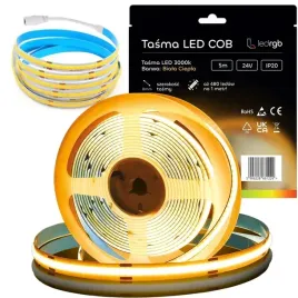 tasma-led-neon-cob-24v-5m-480-diod-3000k-biala-ciepla-homogeniczna-8mm