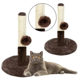 drapak-dla-kota-slupek-do-drapania-wieza-ciemnobrazowy-40-cm-x-30-cm