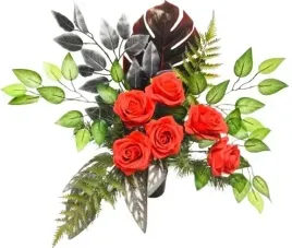 stroik-sztuczny-roze-do-flakonu-wiazanka-na-pomnik-grob-bliskich-swieta