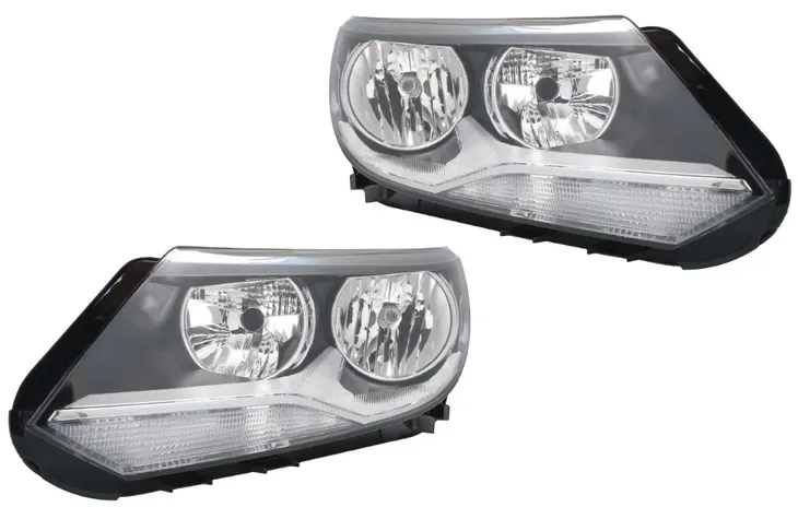 Komplet reflektorów do Volkswagen Tiguan 5N2 2011-2016  LEWY + PRAWY TYC