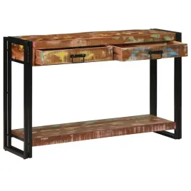 stol-konsolowy-wielokolorowy-120x33x75-cm-lite-drewno-z-odzysku