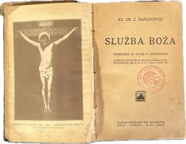 sluzba-boza-podrecznik-klase-iv-gimnazjum-1927-chrzescijanstwo-religia-stan-jak-nowe
