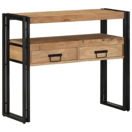 stolik-konsolowy-czarny-90x33x75-cm-lite-drewno-akacjowe-i-metal