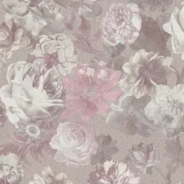 tapeta-klasyczna-rozowe-kwiaty-elegancka-dekoracyjna-winylowa-na-flizelinie