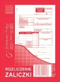 druk-rz-rozliczenie-zaliczki-a6-or-409-5-or-michalczyk-and-prokop-or-40-kartek