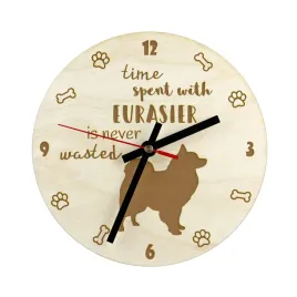 eurasier-eurasian-zegar-z-psem-drewniany-zegar-z-grawerem-personalizow