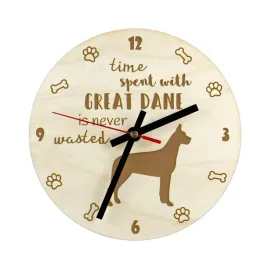 dog-niemiecki-i-zegar-z-psem-drewniany-zegar-z-grawerem-personalizowany