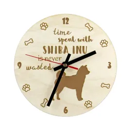 shiba-inu-zegar-z-psem-drewniany-zegar-z-grawerem-personalizowany-zegar