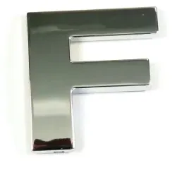 naklejka-chrom-3d-emblemat-litera-f