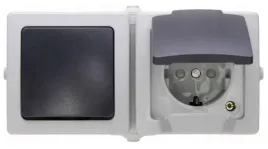 kopp-nautic-gniazdo-natynkowe-szare-ip44-16a-250v-z-pokrywa