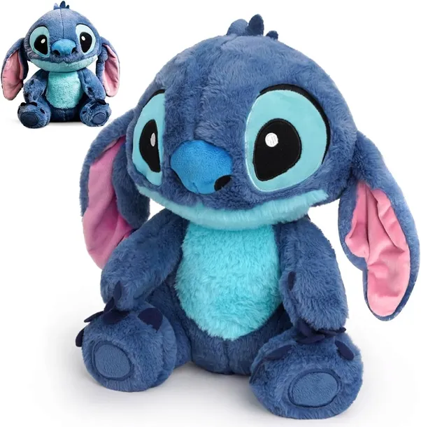MASKOTKA STITCH STICZ NIEBIESKI GRANATOWY LILO I STICH 60CM PLUSZAK PREZENT