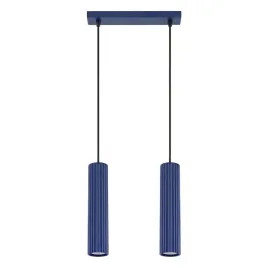lampa-wiszaca-sufitowa-niebieska-kobalt-tuba-karbon-2-ultramaryna-sollux