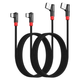 sunguy-kable-usb-c-2-szt-2-m-3a-usb-2-0-katowe-90-nylon
