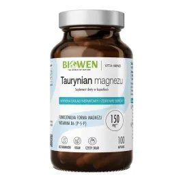 biowen-taurynian-magnezu-biowen-100-kapsulek