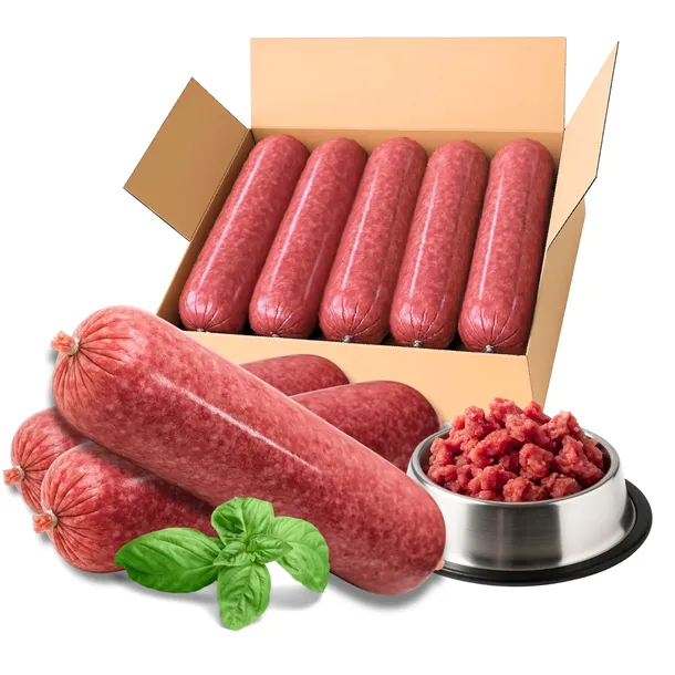 MIĘSO MROŻONE DLA PSA 100% WOŁOWE BATON 10kg BARF WOŁOWINA karma SUROWA