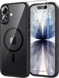 tauri-etui-magsafe-do-iphone-17-matowe-polprzezroczyste-czarne-szklo-lcd