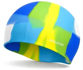 czepek-plywacki-silikonowy-na-basen-do-plywania-aqua-sport
