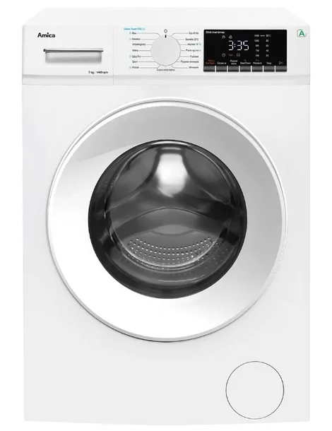 Pralka Amica WA5S714ALiSH 7kg 1400obr 15programów Slim inwerter