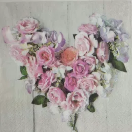 papierowa-serwetka-rose-heart-serce-z-roz
