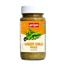 priya-green-chilli-pickle-without-garlic-300-g
