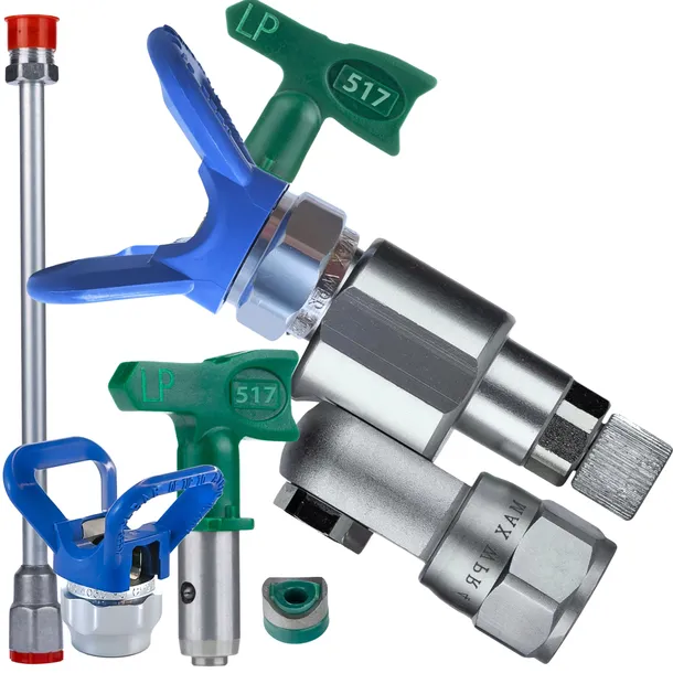 ZAWÓR CLEANSHOT + DYSZA NISKOCIŚNIENIOWA 517 LP + LANCA 30CM DO GRACO TITAN