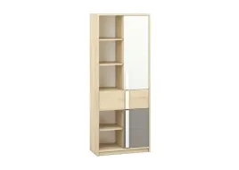 regal-ml-drop-80-x-40-x-199-cm-buk-fjord-bialy-szara-platyna-masywny
