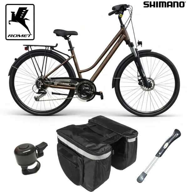 Rower trekkingowy ROMET Gazela LTD 28" rama aluminium 18" 165-180cm