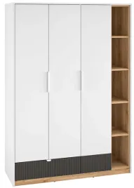 szafa-biala-trzydrzwiowa-z-regalem-szuflada-polki-drazek-torino-01-138cm