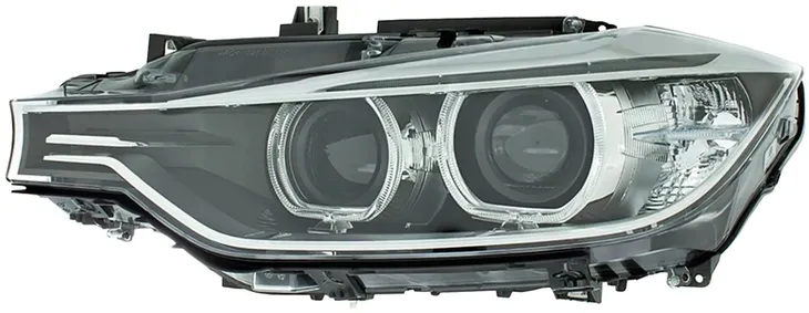 LAMPA REFLEKTOR PRZÓD PRAWY H7 / H7 HELLA BMW 3 F30 F31 F80 2011 - 2019