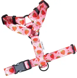szelki-guard-spacerowe-regulowane-dla-psa-truskawki-tasma-25cm-rozmiar-m