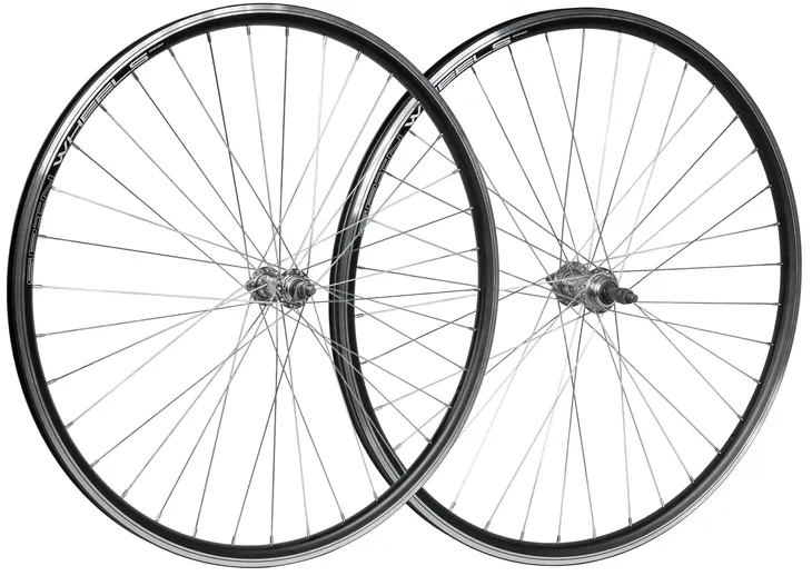 KOMPLET KÓŁ ROWEROWYCH 28 CALI PRZEDNIE I TYLNE POD WOLNOBIEG V-BRAKE