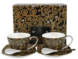 komplet-porcelanowy-filizanki-ze-spodkami-i-lyzeczkami-klimt-drzewo-zycia