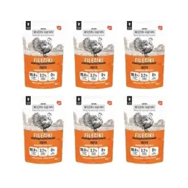 wiejska-zagroda-fileciki-monoproteinowe-indyk-6x85g-mokra-karma-dla-kota