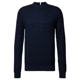 sweter-tommy-hilfiger-garment-mw0mw27757-granatowy
